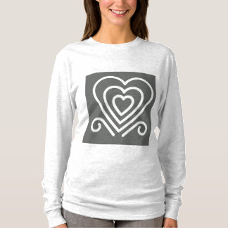 T-shirt Grand coeur