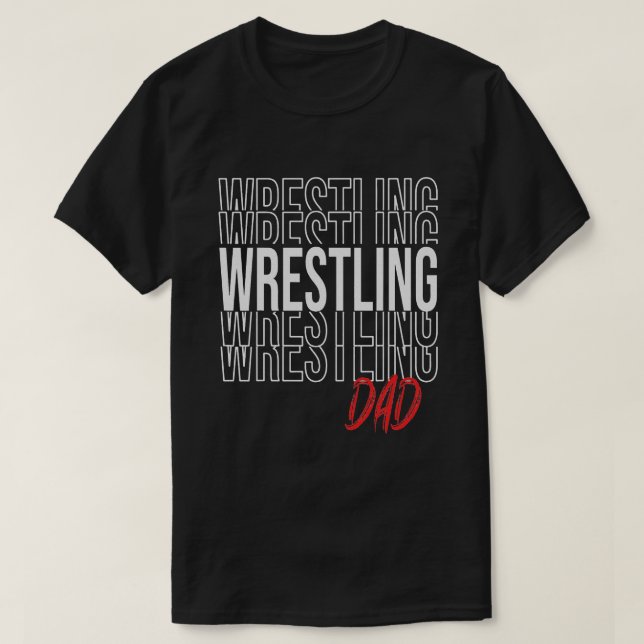 T-shirt Grand Conception de lutte lutteur lutteur dire vêt (Design devant)
