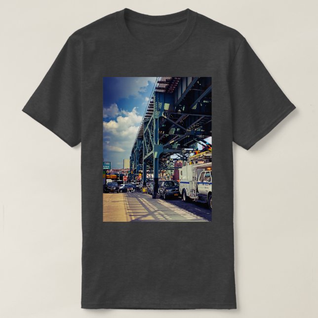 T-shirt Grand Concourse Bronx New York (Design devant)
