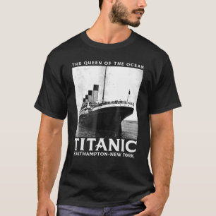 T-shirt Grand Costume Titanic Long Manche 1912 Atlantic Oc