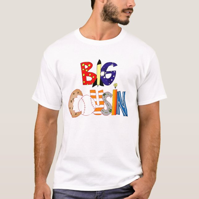 T-shirt grand-cousin (Devant)