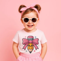 Grand Crayon Ruban Rose Cadeau de Rentrée 2026
