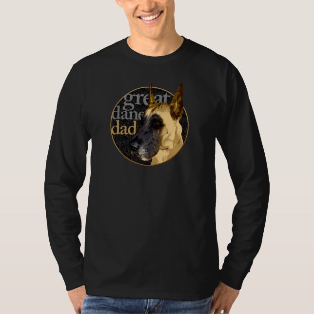 T-shirt Grand Dane Papa (Devant)