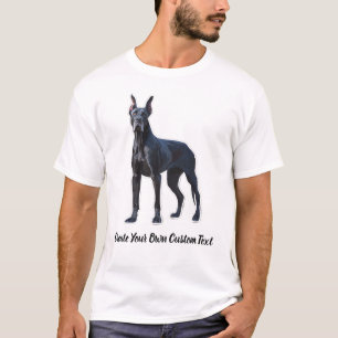 T-shirt Grand Danois Créer votre propre texte personnalisé