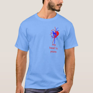 T-shirt Grand Danois dans mon cœur 