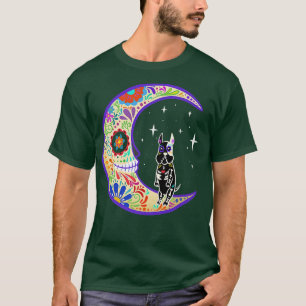 T-shirt Grand danois Dia de Los Muertos squelette