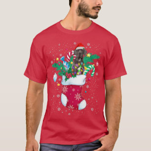 T-shirt Grand Danse Dans Sock Drôle Lumières De Noël Pajam