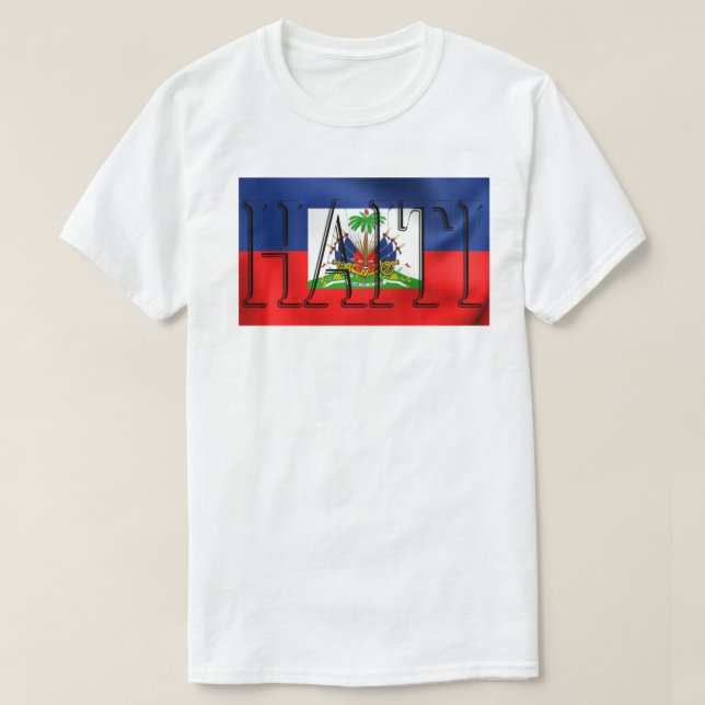 T-shirt grand de Hanes des hommes faits sur (Design devant)