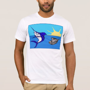 T-shirt grand de poisson