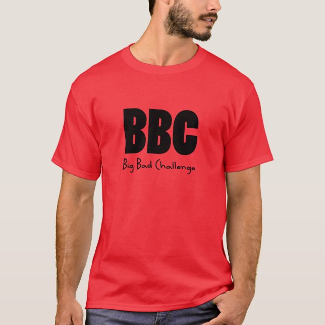 T-shirt Grand défi arrière de BBC (Devant)