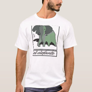T-shirt Grand Elefante vert