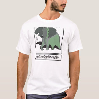 T-shirt Grand Elefante vert