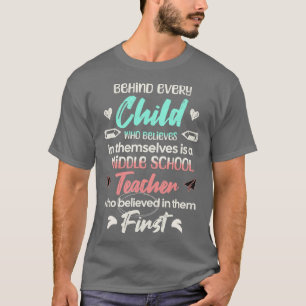 T-shirt Grand Enseignant du collège qui a cru apprécier