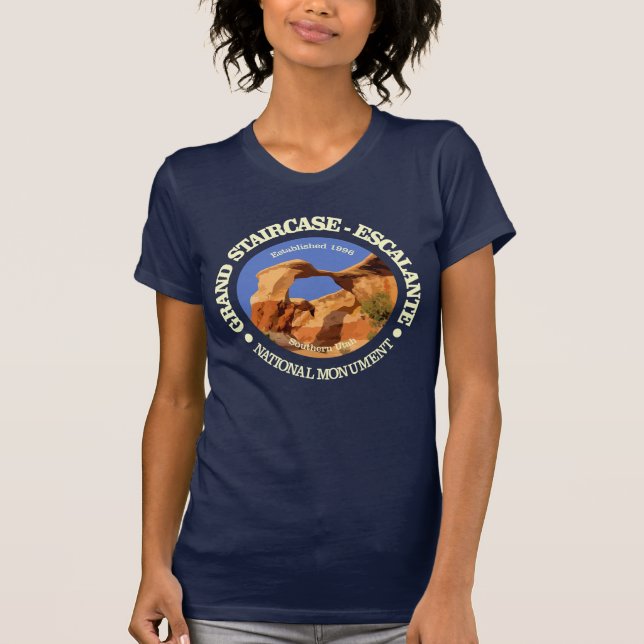 T-shirt Grand Escalier - Monument National d'Escalante (Devant)