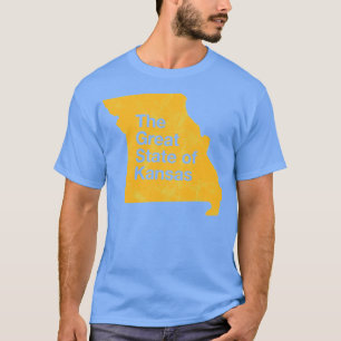 T-shirt Grand état du kansas