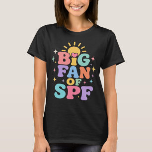 T-shirt Grand fan de protection solaire estivale SPF