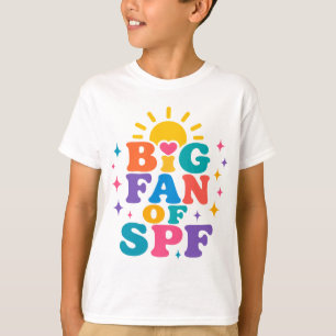 T-shirt Grand fan de protection solaire SPF pour l'été
