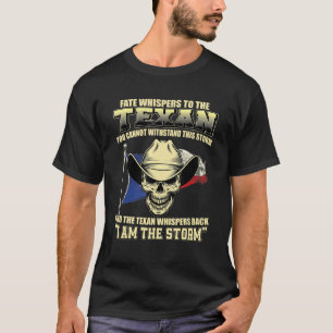 T-shirt Grand fier Texan Qoute Texas Drapeau Usa Longhorn