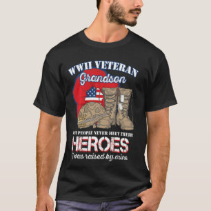 T-shirt Grand-fils 2ème guerre mondiale La plupart des gen