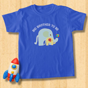 T-shirt Grand frère à venir Éléphants avec ballon de plage