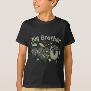 T-shirt Grand frère bébé frère garçon maternité garçon éco