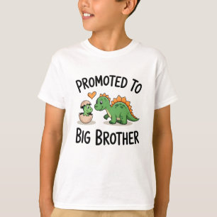 T-shirt Grand Frère Bébé Garçon Promu Grand Frère Annoncé