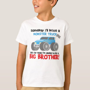 T-shirt Grand frère d'annoncer une grossesse dans un cami