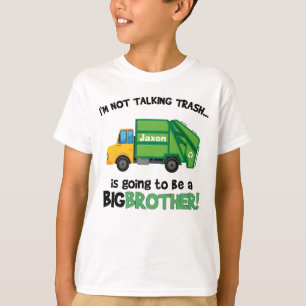 T-shirt grand frère d'annoncer une grossesse pour camion