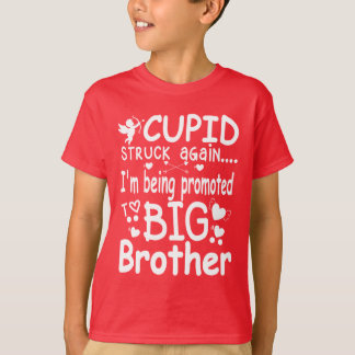 T-shirt grand frère valentine faire-part de grossesse