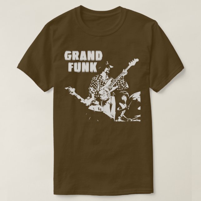 T-SHIRT GRAND FUNK RAILROAD 57 (Design devant)