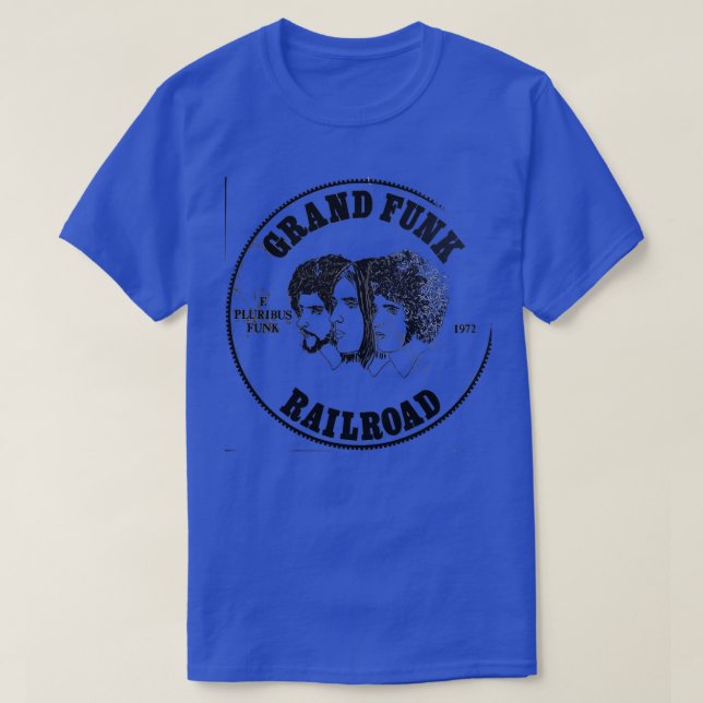 T-shirt Grand Funk Railroad E Pluribus Funk 2 (Design devant)