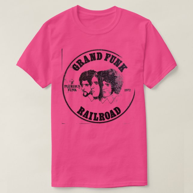 T-shirt Grand Funk Railroad E Pluribus Funk Limited (Design devant)