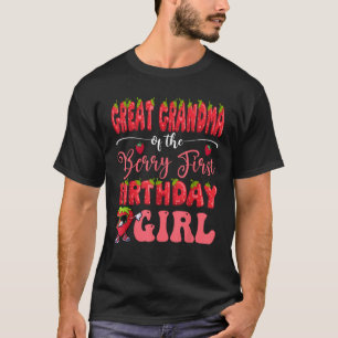 T-shirt Grand Grand-Mère De Berry Premier Anniversaire Fil