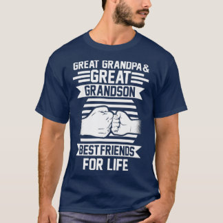 T-shirt Grand grand-père grand-fils grand-fils