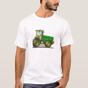 T-shirt Grand habillement vert de tracteur