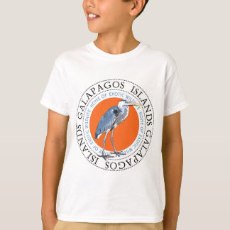T-shirt Grand héron bleu