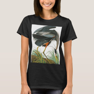 T-shirt Grand héron bleu par John James Audubon