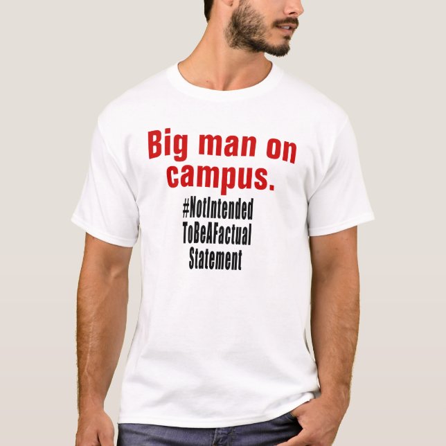 T-shirt Grand homme sur le campus (Devant)