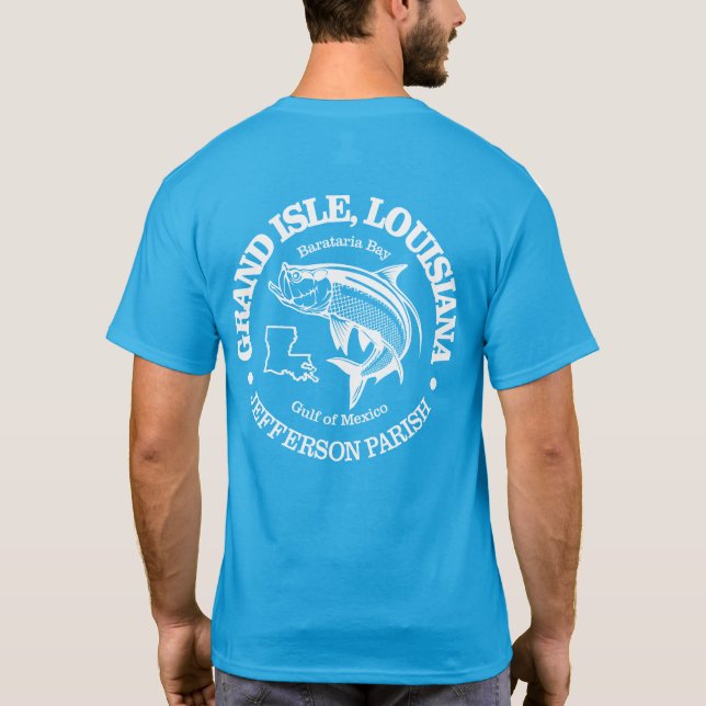 T-shirt Grand Isle (tarpon) (Dos)