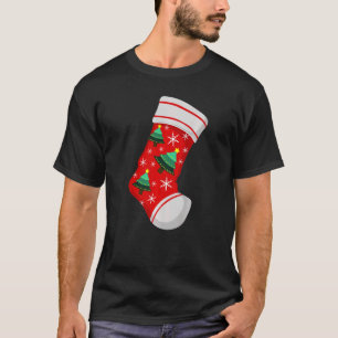 T-shirt Grand Joyeux Noël Réveillé Soirée de Noël Sock de 