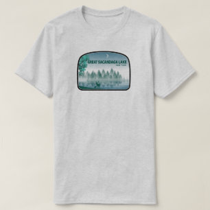 T-shirt Grand lac Sacandaga New York Cerfs