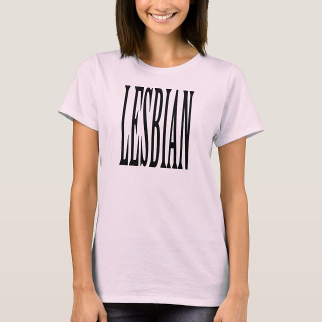 T-SHIRT GRAND LESBIEN (Devant)