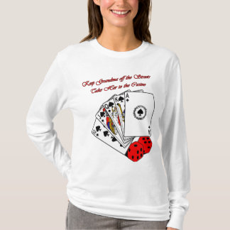 T-shirt Grand-maman de casino
