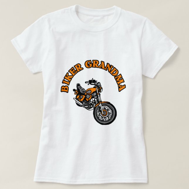 T-SHIRT GRAND-MAMAN DE CYCLISTE (Design devant)