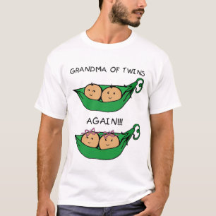 T-shirt Grand-maman des jumeaux encore