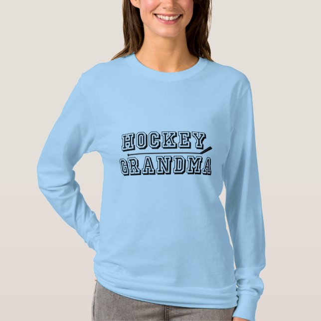 T-shirt grand-maman d'hockey (Devant)