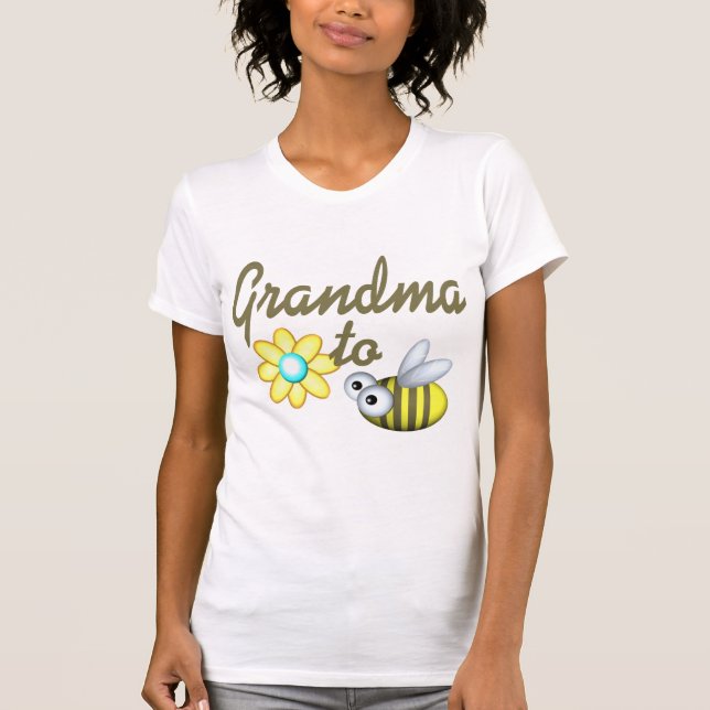 T-shirt Grand-mère à Bee (Devant)