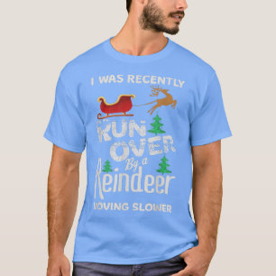 T-shirt Grand-Mère A Été Renversée Par Un Rinder Drôle Gra