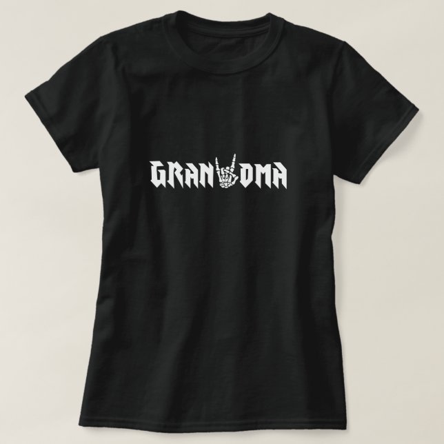 T-shirt Grand-mère au garçon d'anniversaire de l'os - Cade (Design devant)