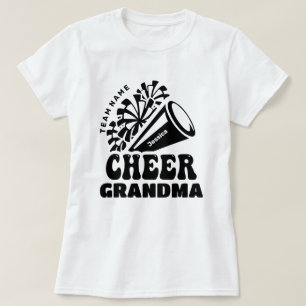 T-shirt Grand-mère avec nom d'équipe et nom de l'enfant pe